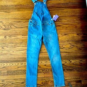 Seraphine Maternity Overalls - Size 4 / 38 - Light wash